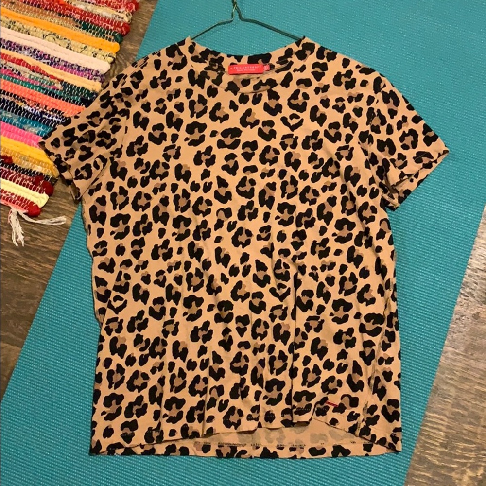 NEVER WORN philanthropy cheetah print shirt